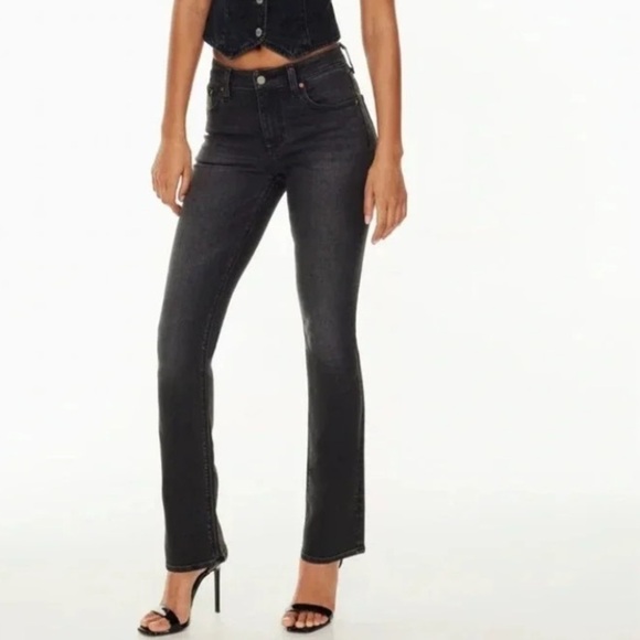 Denim Forum '90's Lexi Jeans Boot Cut Black - 28 - Picture 1 of 14
